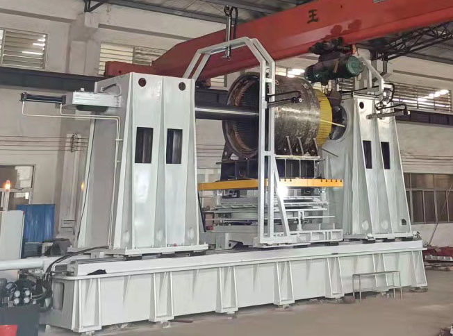 大型永磁電機(jī)定轉(zhuǎn)子對(duì)中找正合裝 大型永磁電機(jī)定轉(zhuǎn)子對(duì)中找正合裝